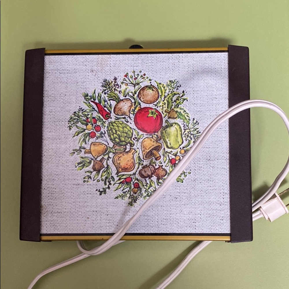 Vintage 1970s warming tray Warm-o-Tray